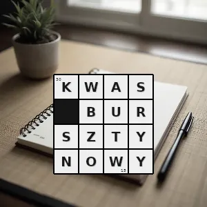 Hasło krzyżówkowe regulator kwasowości - kwas bursztynowy – rozwiązanie, synonimy, podpowiedzi i definicje krzyżówkowe